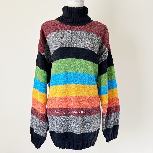 Rare Vintage 90s Striped Sweater Alt. ASO Willow in Buffy the Vampire Slayer - Picture 3 of 7